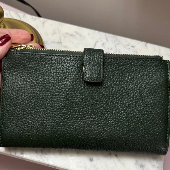 Michael Kors Double Zip Jet Set Travel Wallet Phone Wristlet - Picture 5 of 12